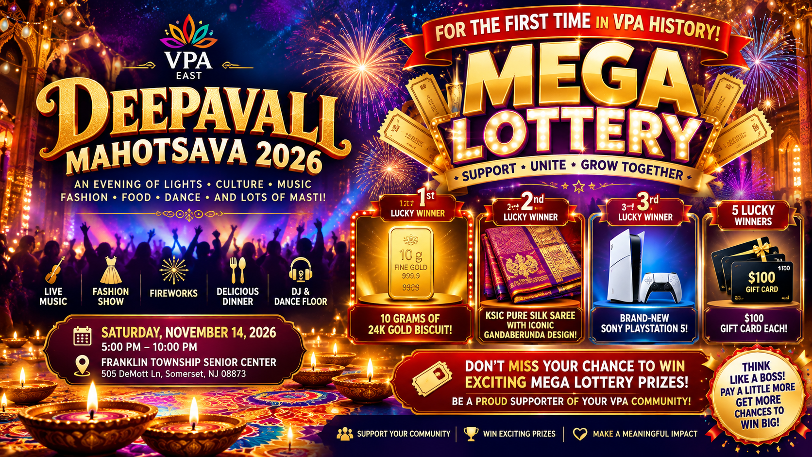 🏆🎟️ THE MEGA VPA EAST LOTTERY 2026! 🎟️🏆