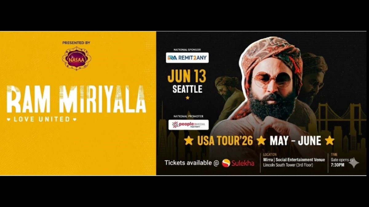 Seattle - Ram Miriyala Concert