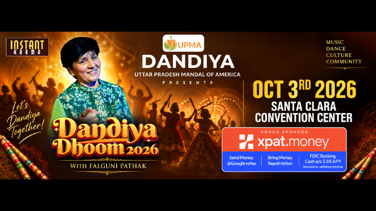 Xpat Special Falguni Pathak - Dandiya Dhoom 2026 In Bay Area