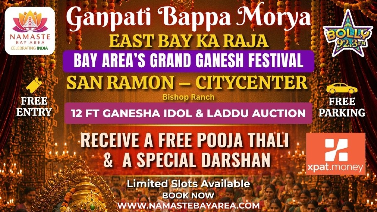 Ganpati Bappa Morya_Grandest Ganpati Festival@ San Ramon